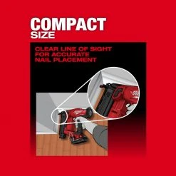 Tools & Equipment Milwaukee 2746-20 M18 FUEL 18V 18 Gauge Brad Nailer - Bare Tool
