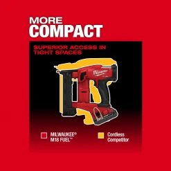 Milwaukee 2749-20 M18 FUEL 18V 18-Gauge 1/4" Narrow Crown Stapler - Bare Tool Tools & Equipment 23 Milwaukee 2749-20 M18 FUEL 18V 18-Gauge 1/4
