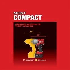 Milwaukee 2766-20 M18 FUEL 18V 1/2-Inch Detent Pin Impact Wrench - Bare Tool Tools & Equipment 16 Milwaukee 2766-20 M18 FUEL 18V 1/2-Inch Detent Pin Impact Wrench - Bare Tool Tools & Equipment
