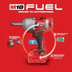 Milwaukee 2769-20 M18 FUEL 18V 1/2 Inch Impact Wrench W/ Friction Ring Bare Tool Tools & Equipment