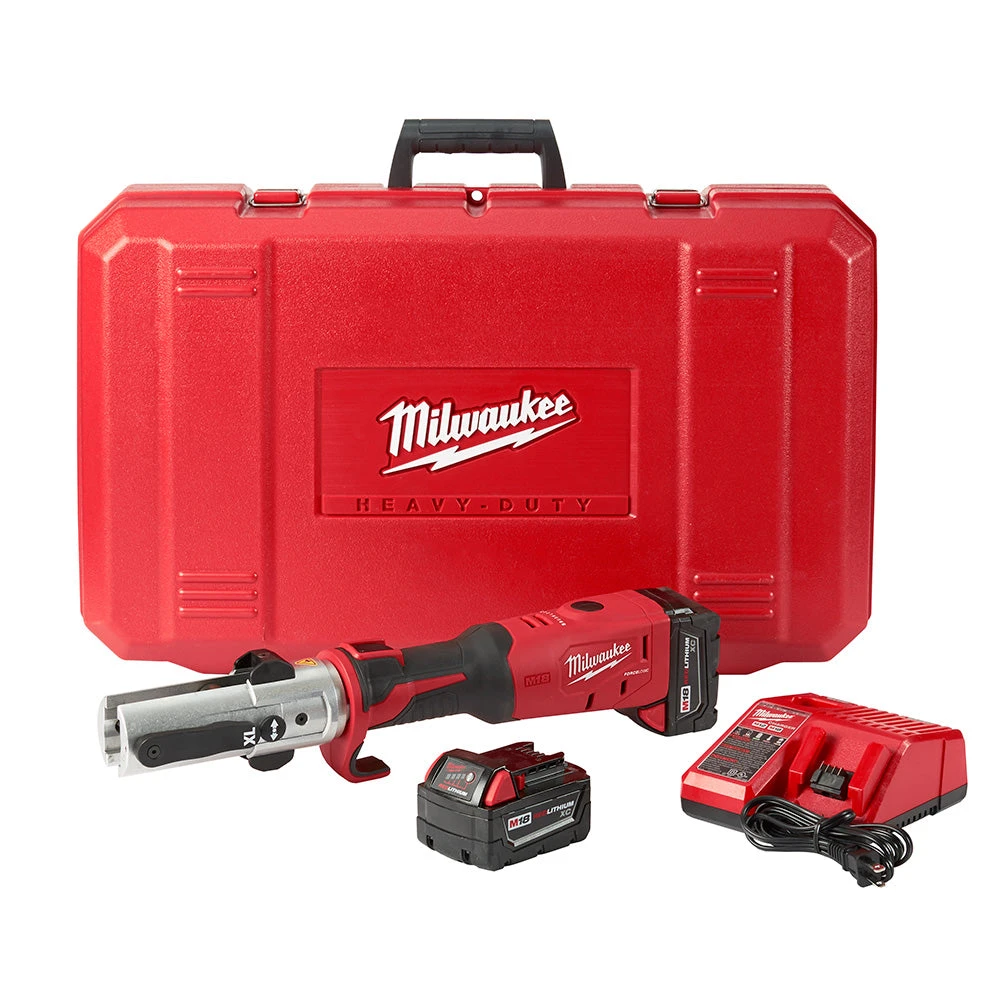 Milwaukee 2773-20L M18 18V FORCE LOGIC Cordless Long Throw Press Tool Kit - Professional Grade 3 Milwaukee 2773-20L M18 18V FORCE LOGIC Cordless Long Throw Press Tool Kit