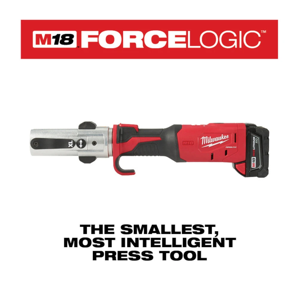 Milwaukee 2773-20L M18 18V FORCE LOGIC Cordless Long Throw Press Tool Kit - Professional Grade 5 Milwaukee 2773-20L M18 18V FORCE LOGIC Cordless Long Throw Press Tool Kit