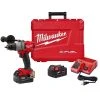 Milwaukee 2803-22 M18 FUEL 18V 1/2-Inch Cordless Lithium-Ion Drill Driver Kit Tools & Equipment 2 Milwaukee 2803-22 M18 FUEL 18V 1/2-Inch Cordless Lithium-Ion Drill Driver Kit Tools & Equipment