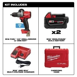 Tools & Equipment Milwaukee 2805-22 M18 FUEL 18V 1/2-Inch Cordless Drill/Driver Kit