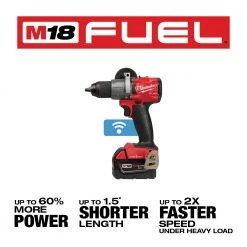 Tools & Equipment Milwaukee 2806-22 M18 FUEL 18V 1/2-Inch Cordless Hammer Drill Kit