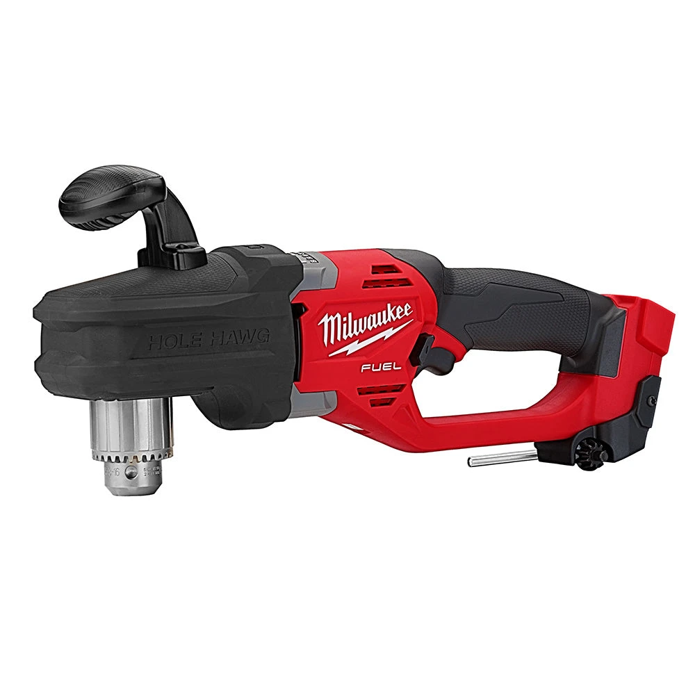 Milwaukee 2807-20 M18 FUEL 18V 12" HOLE HAWG Right Angle Drill -Bare Tool 4 Milwaukee 2807-20 M18 FUEL 18V 12" HOLE HAWG Right Angle Drill -Bare Tool