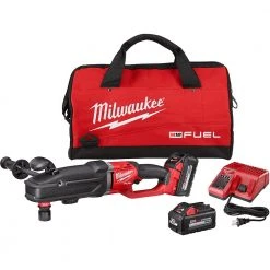 Milwaukee 2811-22 M18 FUEL 18V Super Hawg Right Angle Drill Quik-Lok Kit Tools & Equipment