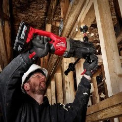 Milwaukee 2811-22 M18 FUEL 18V Super Hawg Right Angle Drill Quik-Lok Kit Tools & Equipment