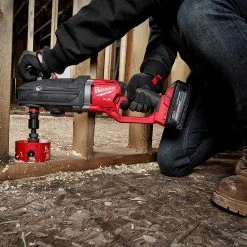 Milwaukee 2811-22 M18 FUEL 18V Super Hawg Right Angle Drill Quik-Lok Kit Tools & Equipment