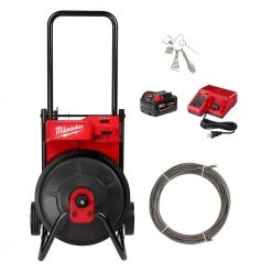 Tools & Equipment Milwaukee 2817A-21 M18 Li-Ion Cordless Drum Machine W/ 3/8
