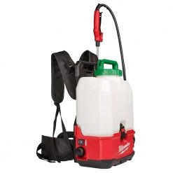 Milwaukee 2820-21PS M18 18V 4 Gallon Switch Tank Backpack Sprayer Kit - Cordless Lawn & Garden Sprayer 15 Milwaukee 2820-21PS M18 18V 4 Gallon Switch Tank Backpack Sprayer Kit