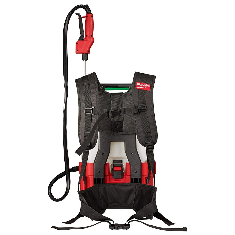Milwaukee 2820-21PS M18 18V 4 Gallon Switch Tank Backpack Sprayer Kit - Cordless Lawn & Garden Sprayer 8 Milwaukee 2820-21PS M18 18V 4 Gallon Switch Tank Backpack Sprayer Kit