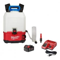 Milwaukee 2820-21WS M18 18V 4 Gallon Switch Tank Water Sprayer Tank Kit Lawn & Outdoor Power