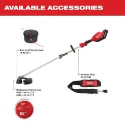 Milwaukee 2825-20ST M18 FUEL 18V 16-Inch QUIK-LOK String Trimmer - Bare Tool | Lawn & Outdoor Power 27 Lawn & Outdoor Power Milwaukee 2825-20ST M18 FUEL 18V 16-Inch QUIK-LOK String Trimmer-Bare Tool