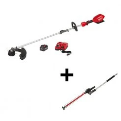 Milwaukee 2825-21HT M18 FUEL Cordless String Trimmer / Hedge Trimmer Attachment Lawn & Outdoor Power