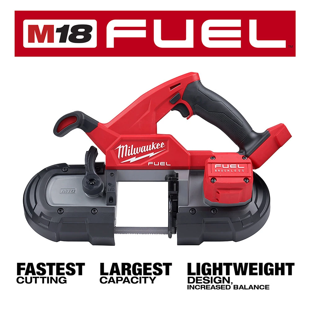 Milwaukee 2829-20 M18 FUEL 18V Lightweight Balanced Compact Band Saw - Bare Tool 5 Milwaukee 2829-20 M18 FUEL 18V Lightweight Balanced Compact Band Saw - Bare Tool