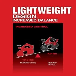 Milwaukee 2829-20 M18 FUEL 18V Lightweight Balanced Compact Band Saw - Bare Tool 21 Milwaukee 2829-20 M18 FUEL 18V Lightweight Balanced Compact Band Saw - Bare Tool