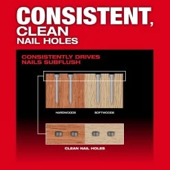 Tools & Equipment Milwaukee 2841-20 M18 FUEL Ergonomic 16 Gauge Angled Finish Nailer - Bare Tool