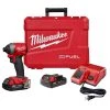 Milwaukee 2853-22CT M18 FUEL 18V 1/4-Inch HEX Cordless Impact Driver Kit