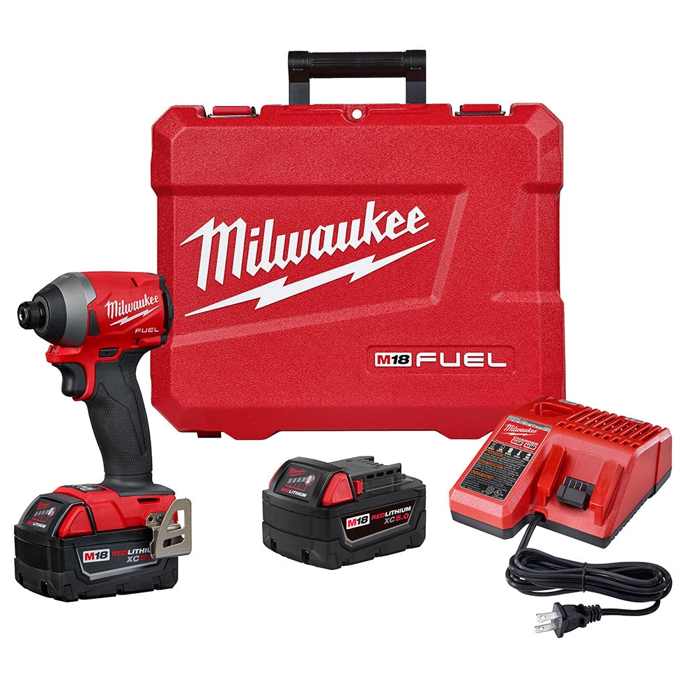 Tools & Equipment Milwaukee 2853-22 M18 FUEL 18V 1/4-Inch HEX Cordless Impact Driver Kit 3 Tools & Equipment Milwaukee 2853-22 M18 FUEL 18V 1/4-Inch HEX Cordless Impact Driver Kit