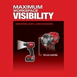 Milwaukee 2854-22CT M18 FUEL 18V 3/8" Cordless Li-Ion Compact Impact Wrench Kit Tools & Equipment 19 Milwaukee 2854-22CT M18 FUEL 18V 3/8