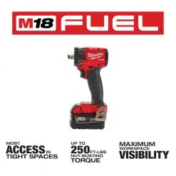 Tools & Equipment Milwaukee 2855-22 M18 FUEL 18V 1/2