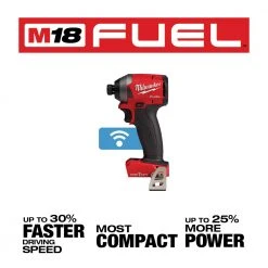 Milwaukee 2857-20 M18 FUEL 18V 1/4-Inch Hex Impact Driver - Bare Tool