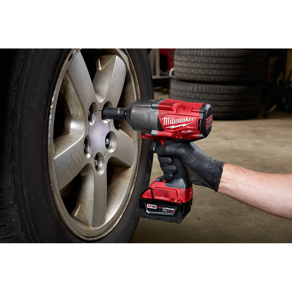 Milwaukee 2863-22 M18 FUEL 18V 1/2" High Torque Impact Wrench Kit Tools & Equipment 13 Milwaukee 2863-22 M18 FUEL 18V 1/2" High Torque Impact Wrench Kit Tools & Equipment