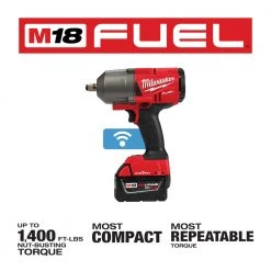 Milwaukee 2863-22 M18 FUEL 18V 1/2" High Torque Impact Wrench Kit Tools & Equipment 17 Milwaukee 2863-22 M18 FUEL 18V 1/2