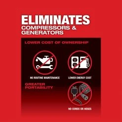 Milwaukee 2867-20 M18 FUEL 18V 1 Inch High Torque Impact Wrench - Bare Tool