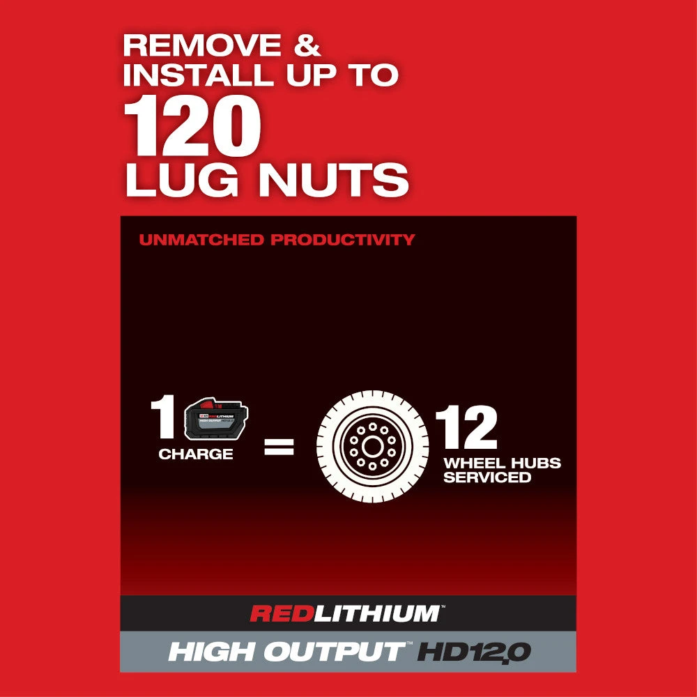 Milwaukee 2869-20 M18 FUEL 18V 1" D-Handle Anvil High Impact Wrench-Bare Tool Tools & Equipment 6 Milwaukee 2869-20 M18 FUEL 18V 1" D-Handle Anvil High Impact Wrench-Bare Tool Tools & Equipment