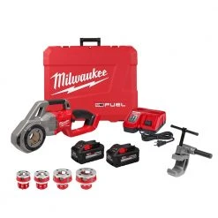 Milwaukee 2870-22 M18 18V FUEL Cordless Compact Pipe Threader W/ ONE KEY Kit Tools & Equipment