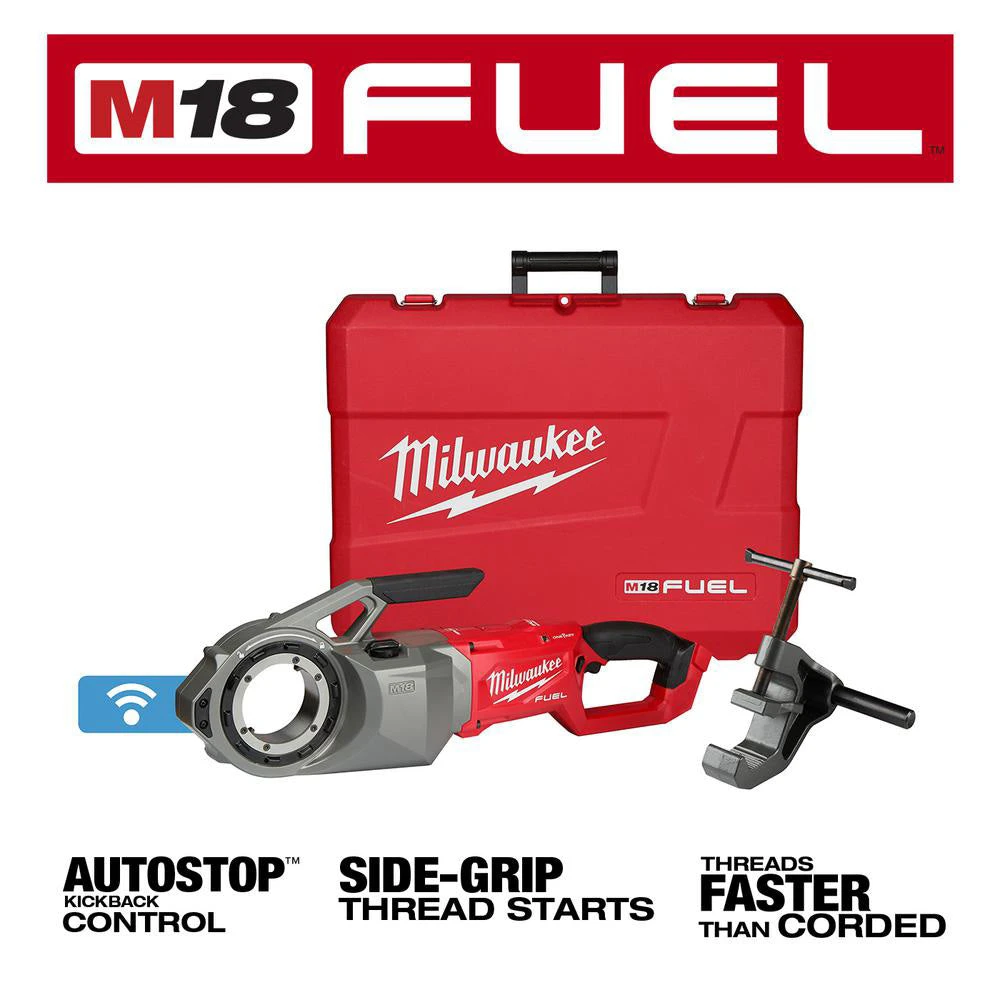 Milwaukee 2874-20 M18 FUEL 18V Pipe Threader ONE-KEY - Bare Tool | Plumbing Specialty Tools 5 Milwaukee 2874-20 M18 FUEL 18V Pipe Threader ONE-KEY - Bare Tool Tools & Equipment