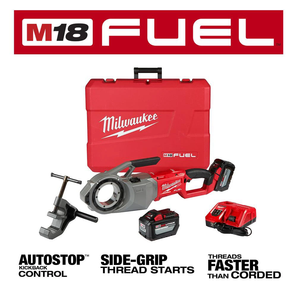 Milwaukee 2874-22HD M18 FUEL 18V Pipe Threader ONE-KEY Kit 4 Milwaukee 2874-22HD M18 FUEL 18V Pipe Threader ONE-KEY Kit
