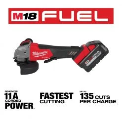Milwaukee 2880-22 M18 FUEL 18V 4-1/2" / 5" Grinder Paddle Switch No-Lock Kit 17 Milwaukee 2880-22 M18 FUEL 18V 4-1/2