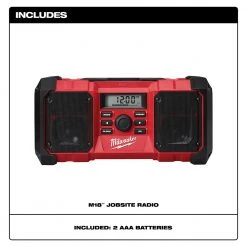 Milwaukee 2890-20 M18 18V Jobsite Radio - Bare Tool