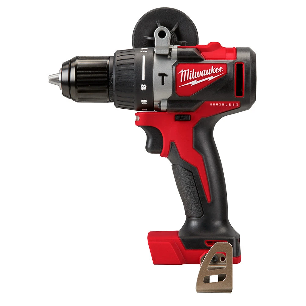 Milwaukee 2902-20 M18 18V 1/2-Inch Brushless Hammer Drill - Bare Tool Tools & Equipment 3 Milwaukee 2902-20 M18 18V 1/2-Inch Brushless Hammer Drill - Bare Tool Tools & Equipment