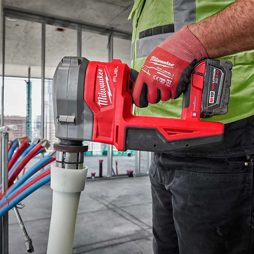 Milwaukee 2932-22XC M18 FUEL 2" ProPEX Expander Kit with 1-1/4" - 2" Expander Hose | Plumbing Tools 9 Milwaukee 2932-22XC M18 FUEL 2" ProPEX Expander Kit W/ 1-1/4" - 2" Expander Hose Tools & Equipment