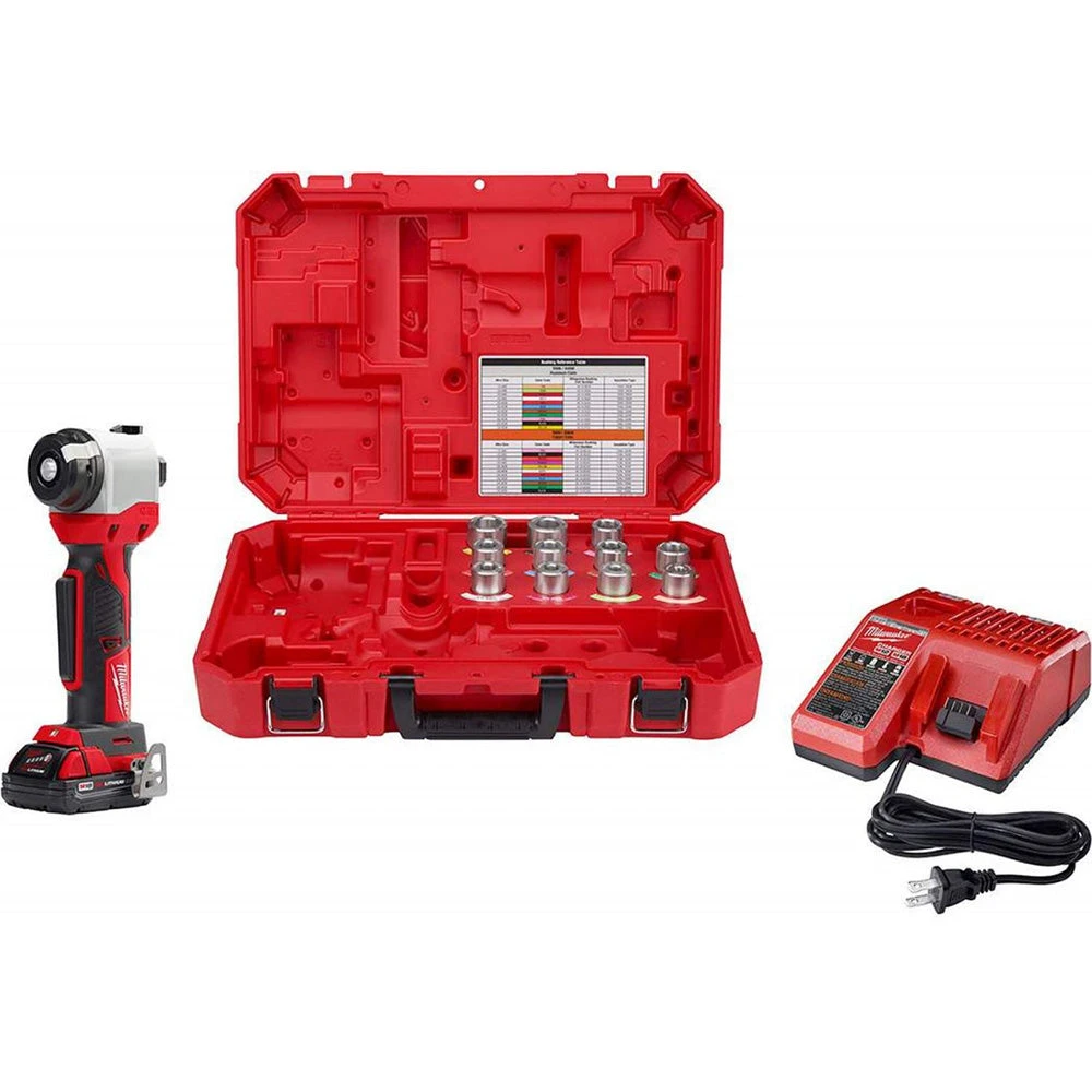 Milwaukee 2935AL-21 M18 18V Cable Stripper Kit for Aluminum THHN & XHHW - Professional Tools & Equipment 3 Milwaukee 2935AL-21 M18 18V Cable Stripper Kit For Aluminum THHN, XHHW Tools & Equipment
