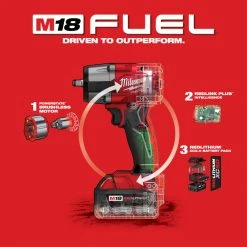 Milwaukee 2960-22 M18 FUEL 18V 3/8