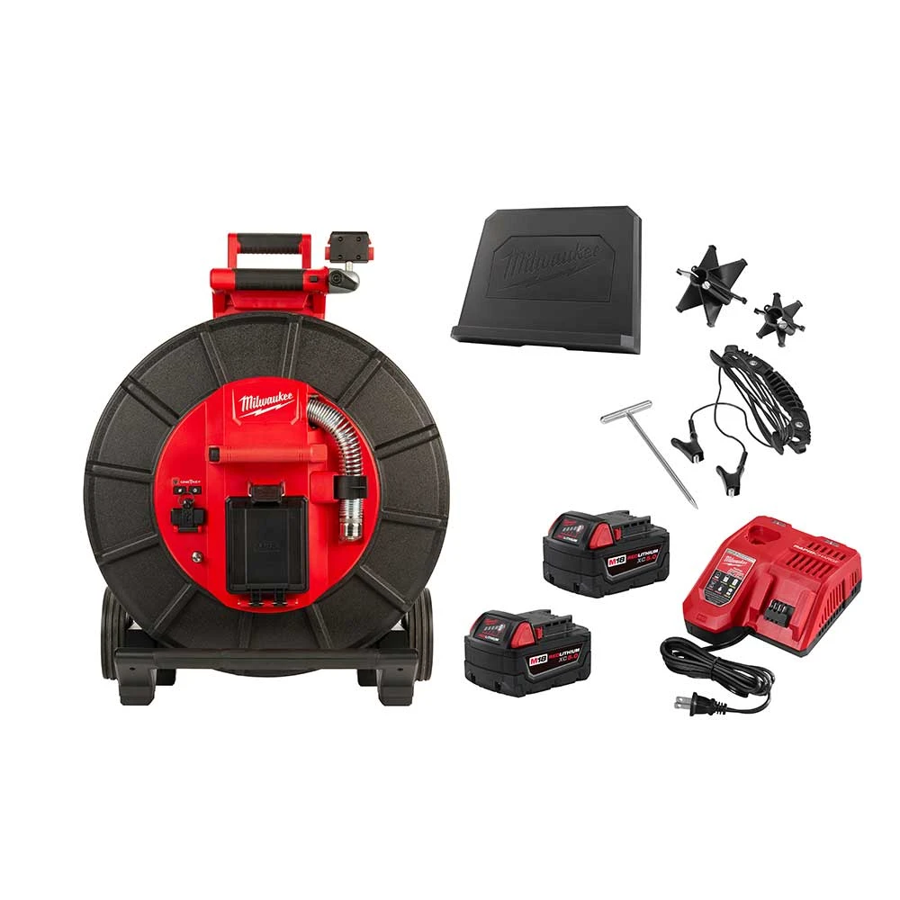 Milwaukee 2974-22 M18 200' High Resolution Pipeline Inspection System Kit | Drain Snakes & Plumbing Tools 3 Milwaukee 2974-22 M18 200’ High Resolution Pipeline Inspection System Kit Tools & Equipment