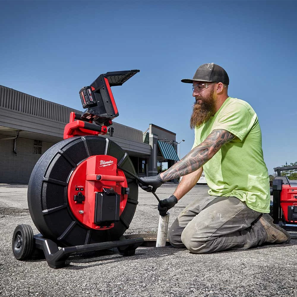 Milwaukee 2974-22 M18 200' High Resolution Pipeline Inspection System Kit | Drain Snakes & Plumbing Tools 13 Milwaukee 2974-22 M18 200’ High Resolution Pipeline Inspection System Kit Tools & Equipment