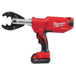 Milwaukee 2977-22O M18 18V Force Logic 6T Pistol Utility Crimper W/ O-D3 Jaw Tools & Equipment