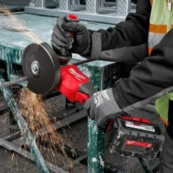 Milwaukee 2980-20 M18 FUEL 18V 6 Inch Paddle Switch Grinder, Bare Tool