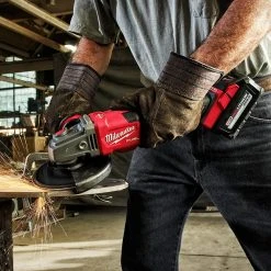 Milwaukee 2981-20 M18 FUEL 18V 4-1/2 - 6 Inch Slide Switch Grinder, Bare Tool Tools & Equipment