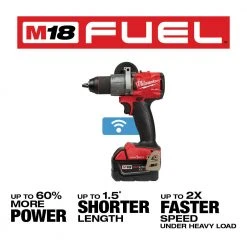 Tools & Equipment Milwaukee 2996-22 M18 FUEL 18V Hammer Drill And Impact Driver Combo Kit 15 Tools & Equipment Milwaukee 2996-22 M18 FUEL 18V Hammer Drill And Impact Driver Combo Kit