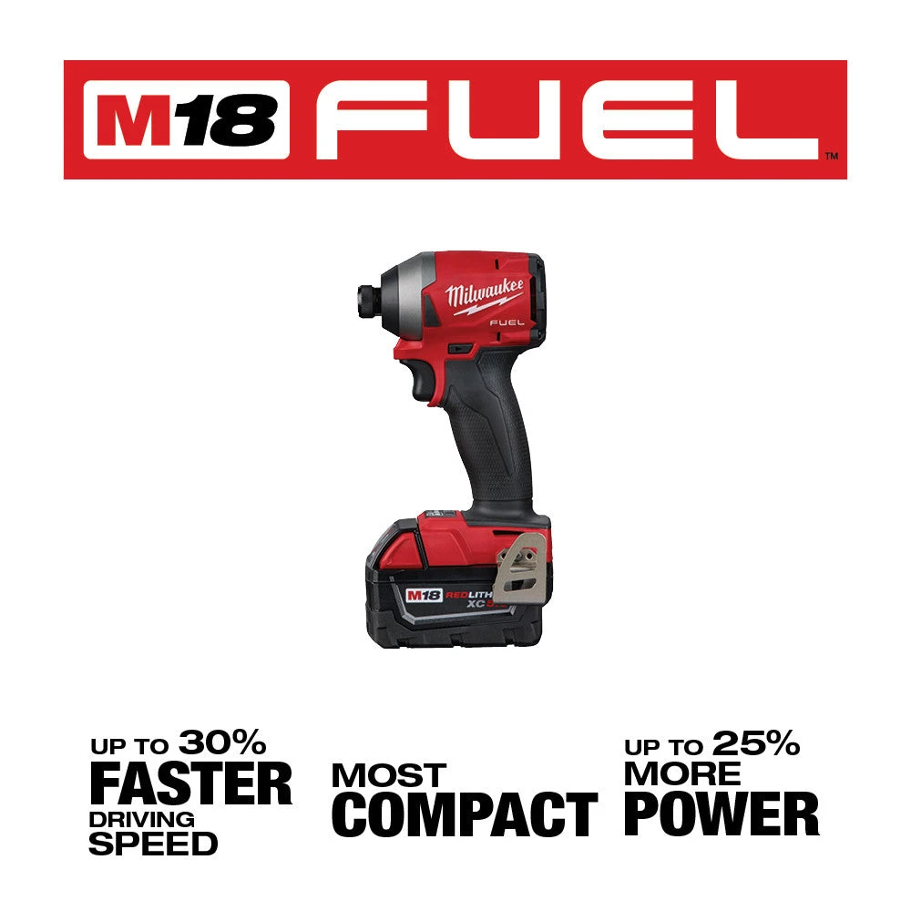Tools & Equipment Milwaukee 2998-25 M18 FUEL 18V Lithium-Ion Brushless Cordless Combo Kit - 5 PC 7 Tools & Equipment Milwaukee 2998-25 M18 FUEL 18V Lithium-Ion Brushless Cordless Combo Kit - 5 PC