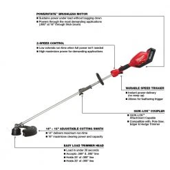 Milwaukee 3000-21 M18 FUEL 18V Cordless Trimmer/Blower 2 Tool Combo Kit Tools & Equipment