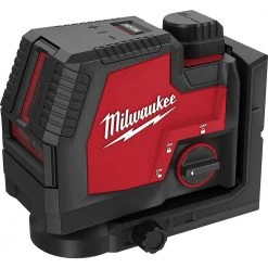 Tools & Equipment Milwaukee 3521-21 REDLITHIUM USB Rechargeable Cordless Green Cross Line Laser