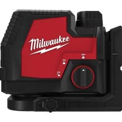 Tools & Equipment Milwaukee 3521-21 REDLITHIUM USB Rechargeable Cordless Green Cross Line Laser